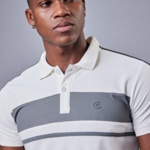 Fitrex Men's Pique Collar Cut&Sew Half Sleeve T-Shirt FX-322 (Pack of 10)