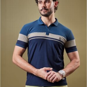 Fitrex Men's Polo Slimfit Cut&Sew Half Sleeve FX-335 (Pack of 10)