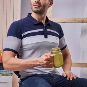 Fitrex Men's Polo Slimfit Cut&Sew Half Sleeve FX-339 (Pack of 10)