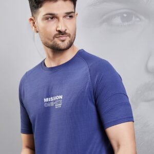 Fitrex Men's Roundneck Interlock Mesh Half Sleeve FX-348 (Pack of 10)