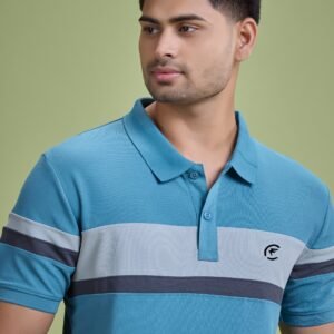 Fitrex Men's Pique Collar Half Sleeve With Cut & Sew FX-471 (Pack of 10)