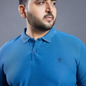 Fitrex Men's Plus Size Collar Half Sleeve FX-002 (Pack of 06)