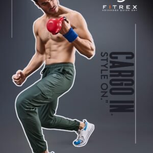 Fitrex Men's Cargo Pant With Pocket Zipper FX-482 (Pack of 06)