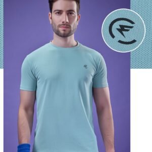 Fitrex Men's Round Neck Half Sleeve T-Shirt  FX-007